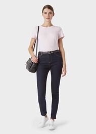 Pixie Cotton T-Shirt, Pink Marl, hi-res