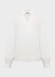 Beki Blouse, Ivory, hi-res