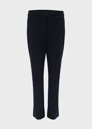 Annie Slim Pants With Stretch, Navy, hi-res