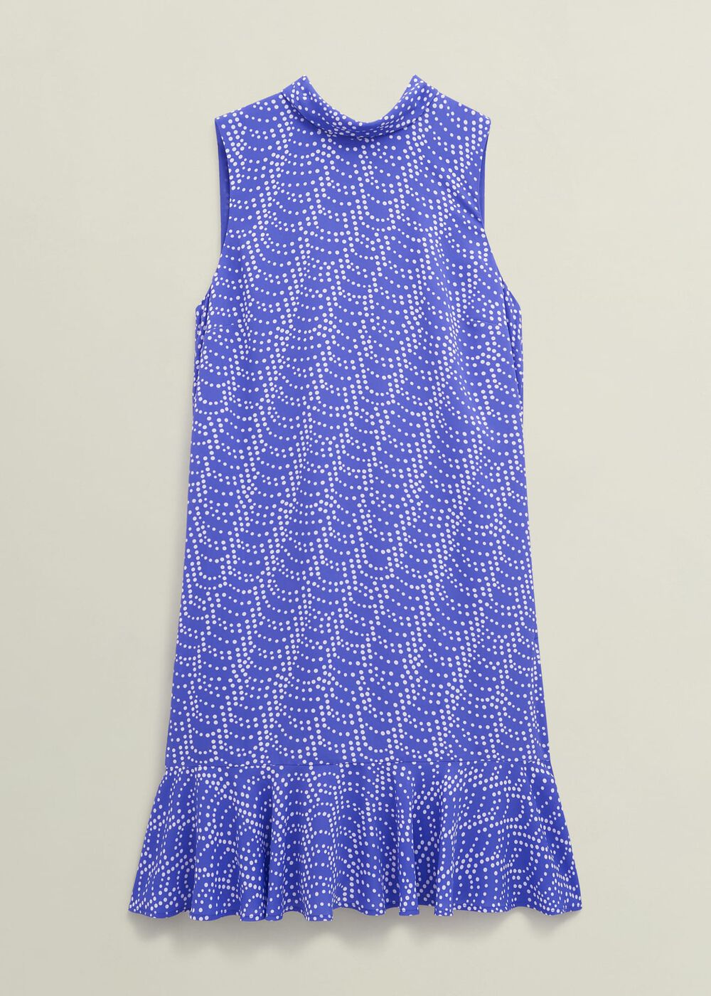 Ellis Spot Mini Dress, Blue Multi, hi-res