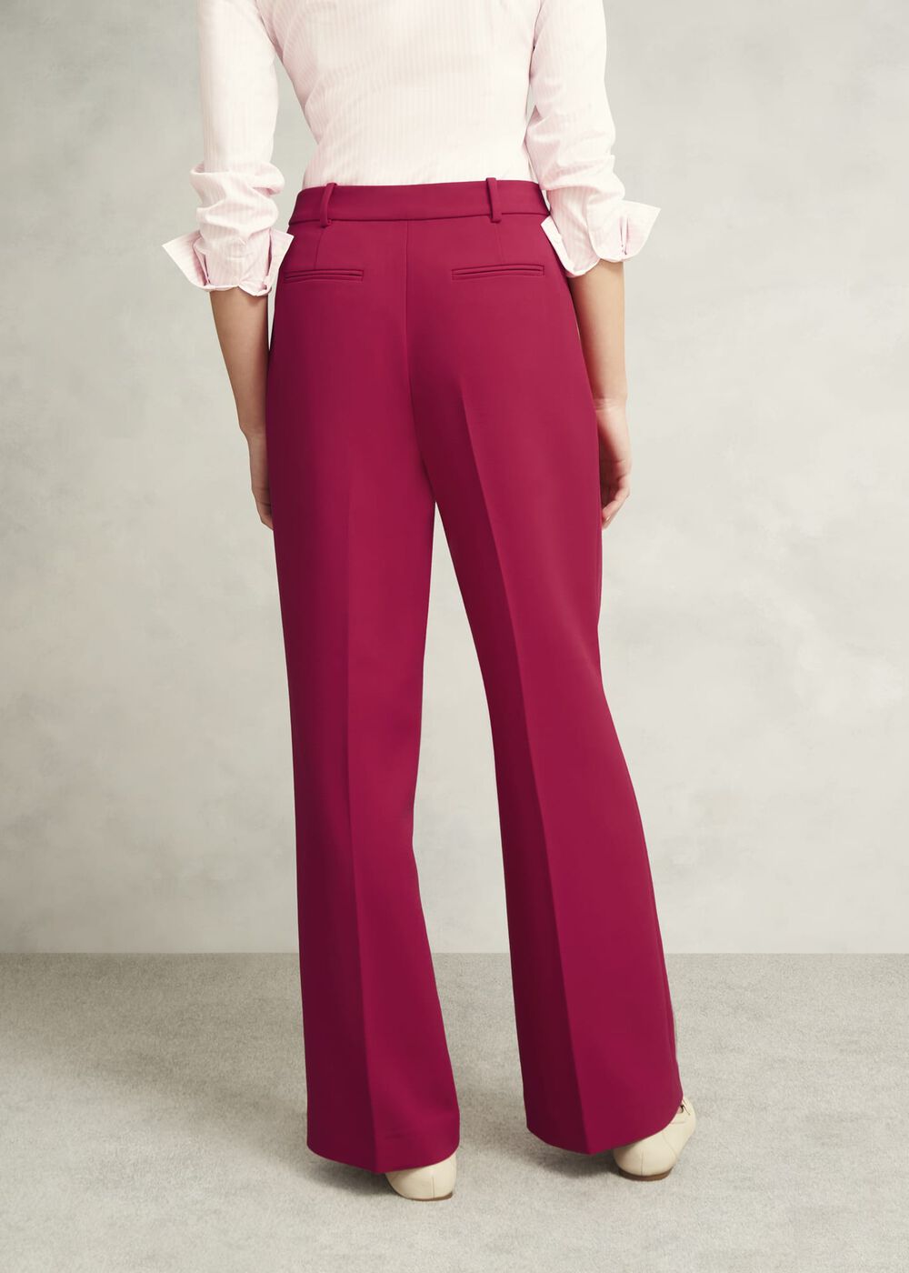 Suki Wide Pants, Hot Magenta, hi-res