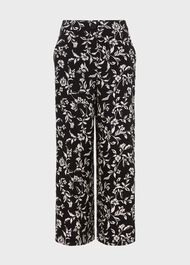 Eve Crop Trousers, Black Cream, hi-res