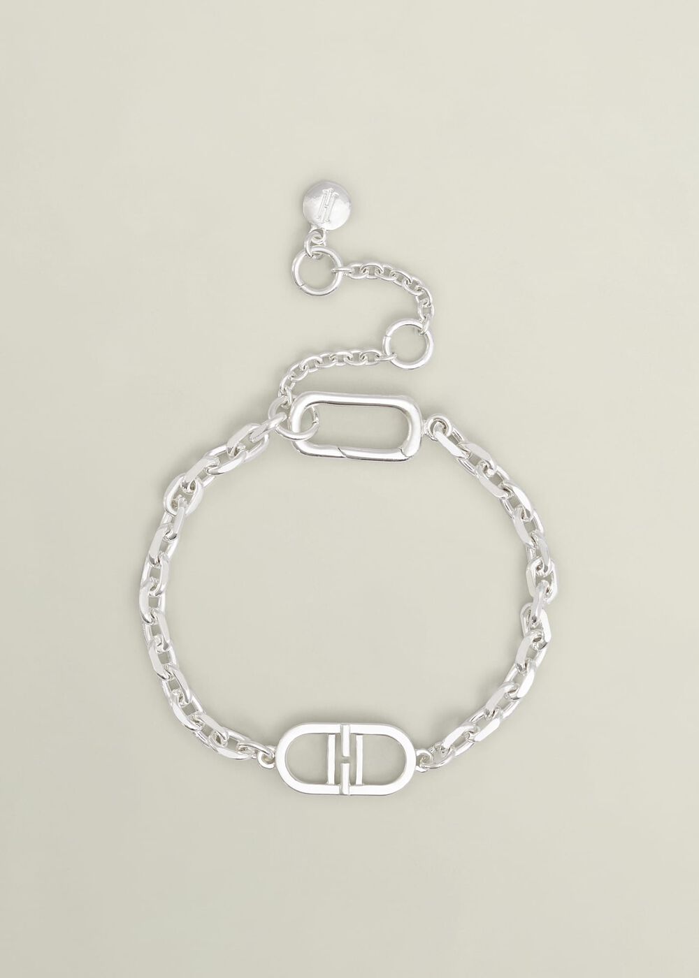 Bette Chain Silver Plated Bracelet, Silver, hi-res