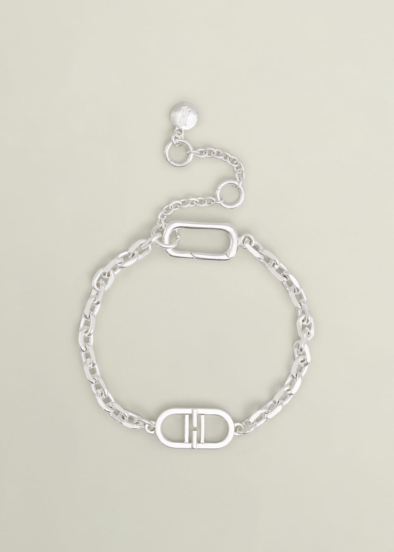 Bette Chain Silver Plated Bracelet, Silver, hi-res