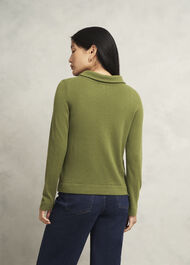 Audrey Sweater, Moss Green, hi-res