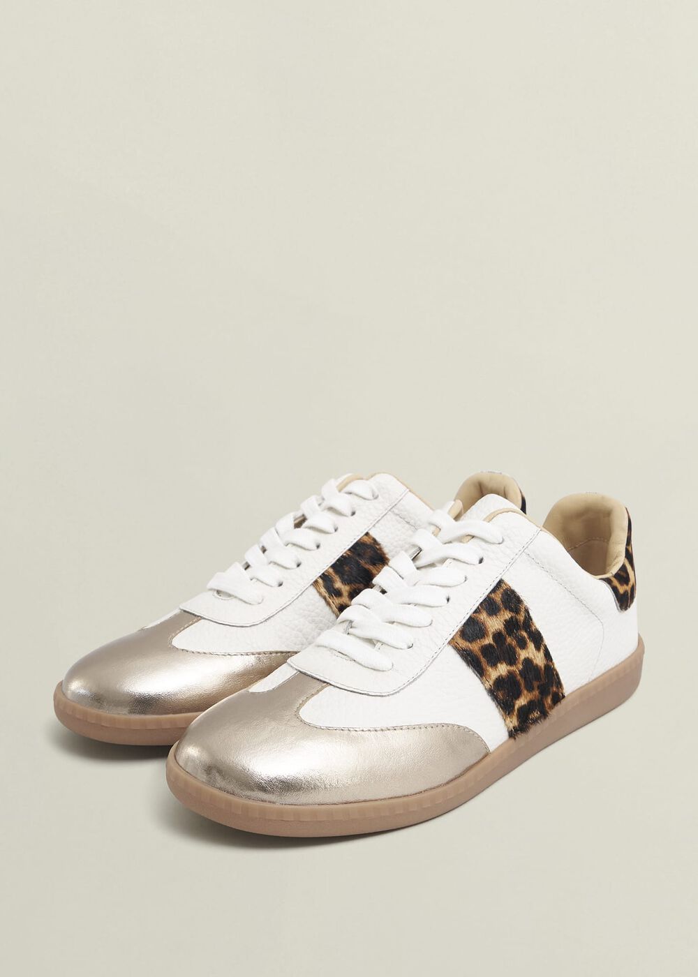 Etta Sneakers, Ivory Leopard, hi-res