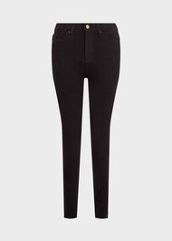 Petite Gia Sculpting Jeans, Black, hi-res