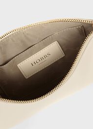 Chelsea Leather Wristlet, Ice White, hi-res