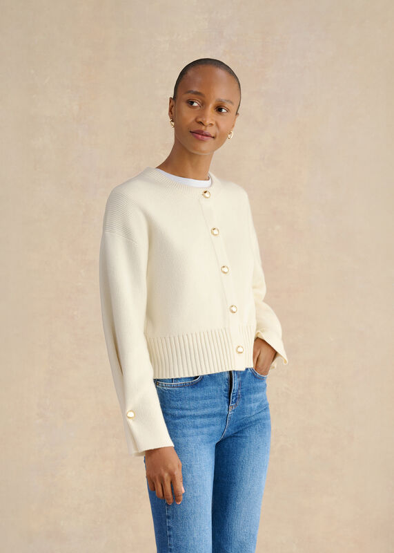 Abbott Cotton Knitted Cardigan