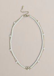 Bette Layered Necklace, Gold, hi-res