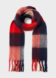 Polly Scarf, Navy, hi-res
