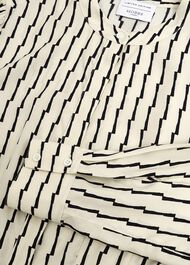 Anglesey Shirt, Buttercream Blk, hi-res