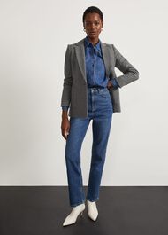 Marlow Jacket, Black White, hi-res