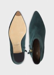 Lyra Ankle Boots, Forest Green, hi-res
