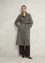Wendy Coat, Black Ivory, hi-res