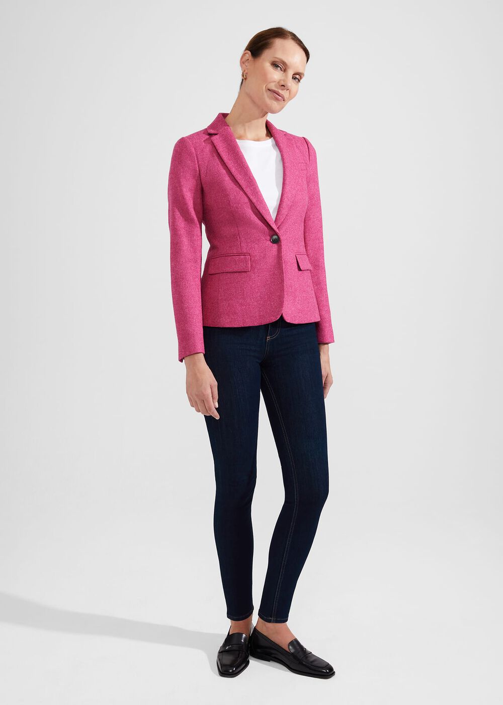 Blake Wool Jacket, Florentine Pink, hi-res