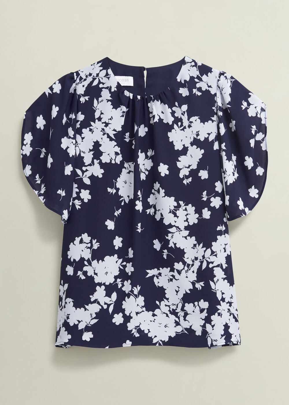 Verena Floral Top, Midnight Multi, hi-res