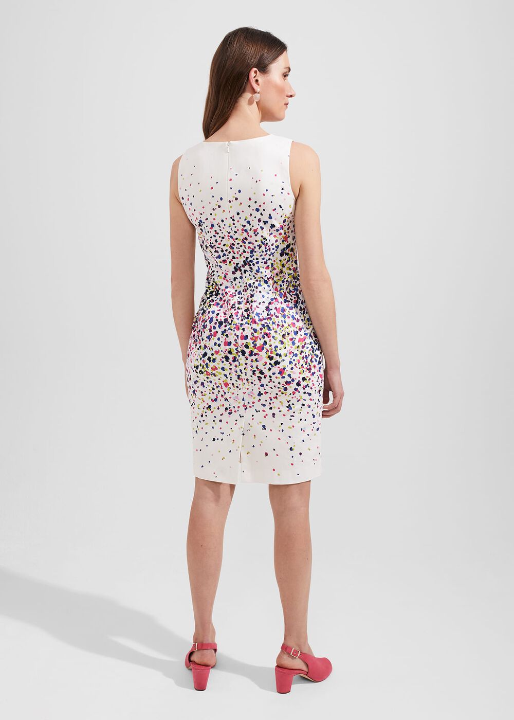 Fiona Dress, Ivory Multi, hi-res