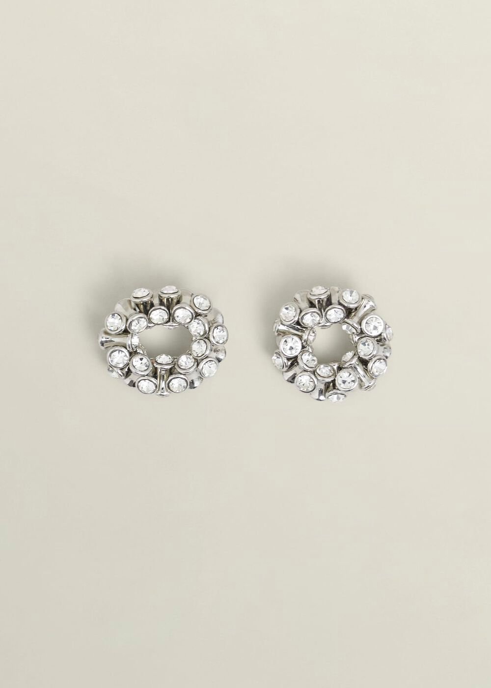 Maia Earrings, Silver, hi-res