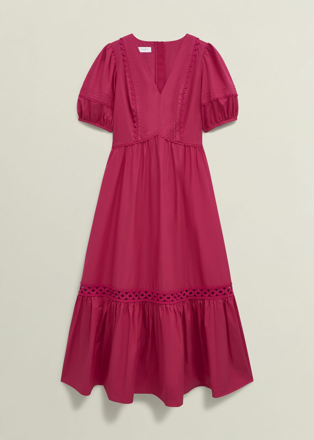 Harriet Dress, Bright Pink, hi-res