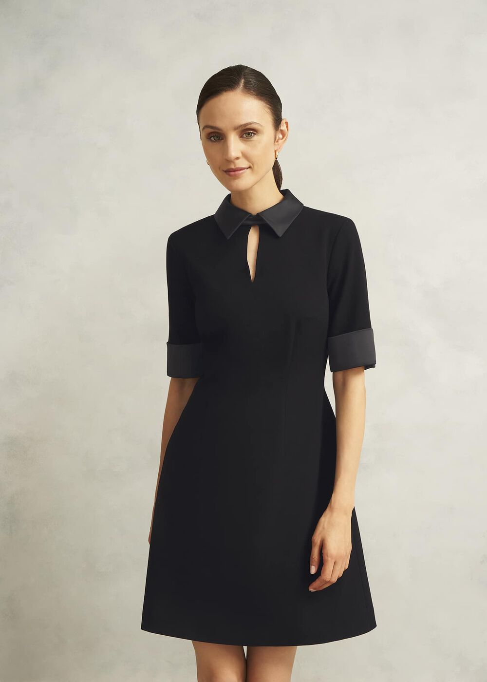 Stella Dress, Black, hi-res