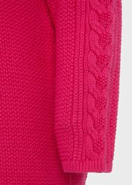 Camilla Cotton Jumper, Sapphire Pink, hi-res