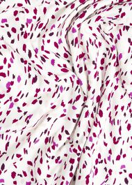 Aimee Printed Top, Ivory Pink, hi-res