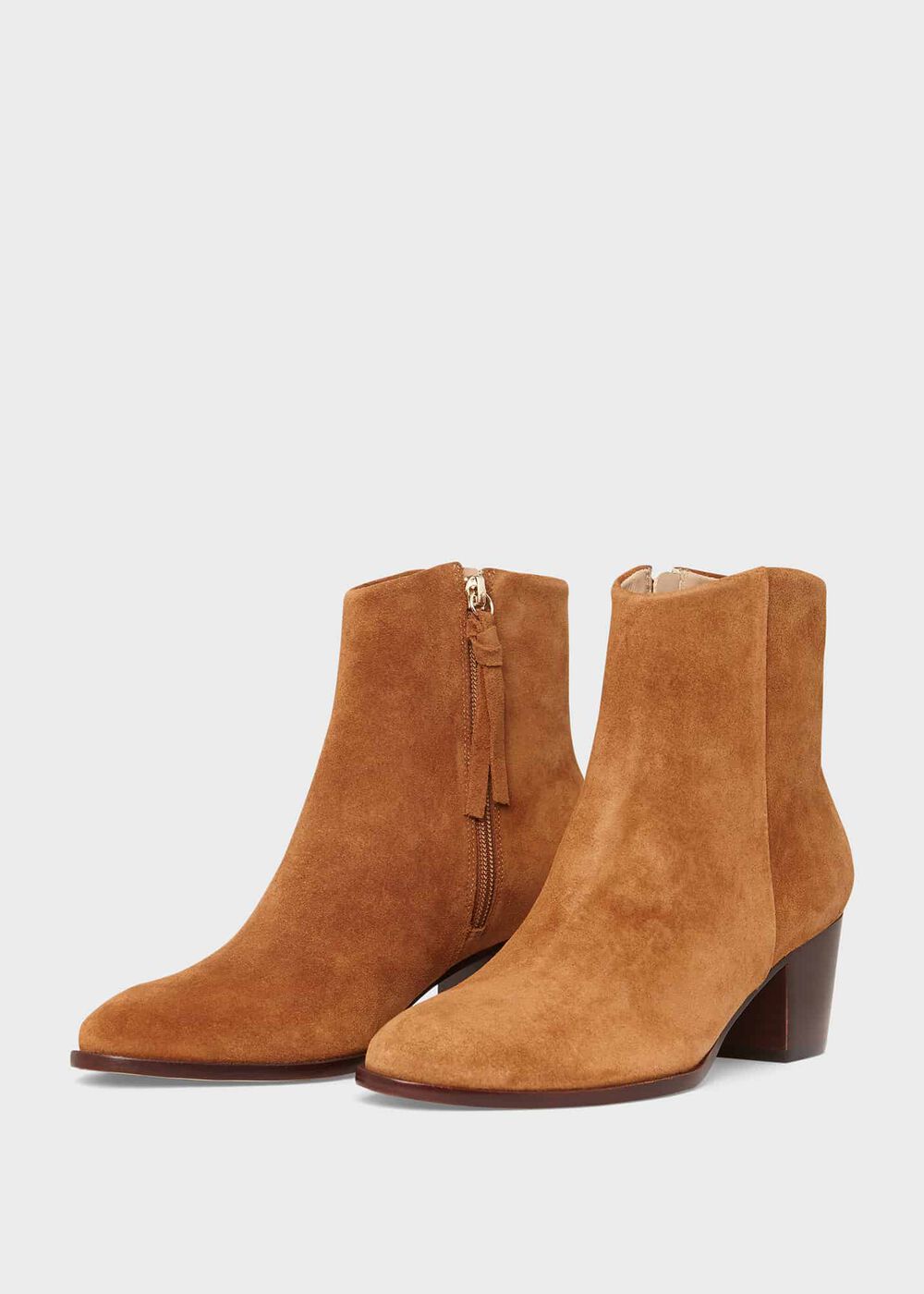 Dorcas Ankle Boots, Caramel, hi-res