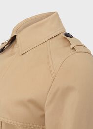 Lisa Trench, Beige Suede, hi-res