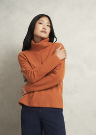 Amber Sweater, Copper Orange, hi-res