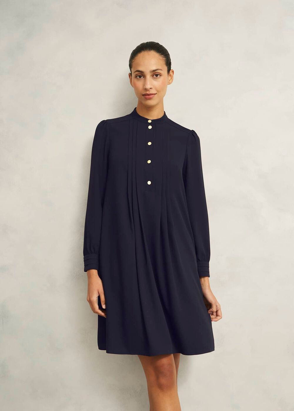 Madeline Dress, Navy, hi-res