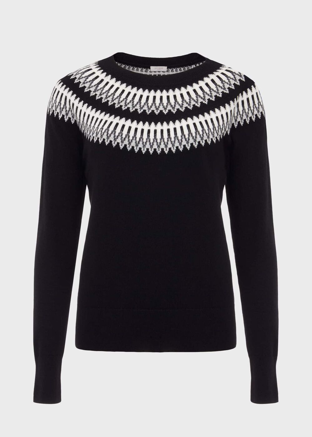 Greta Lurex Jumper With Cashmere, Black Multi, hi-res