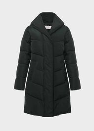 Indira Water Resistant Puffer Jacket, Dark Ivy Green, hi-res
