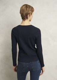 Tamsin Top, Navy, hi-res