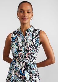 Petite Belinda Dress, Multi, hi-res