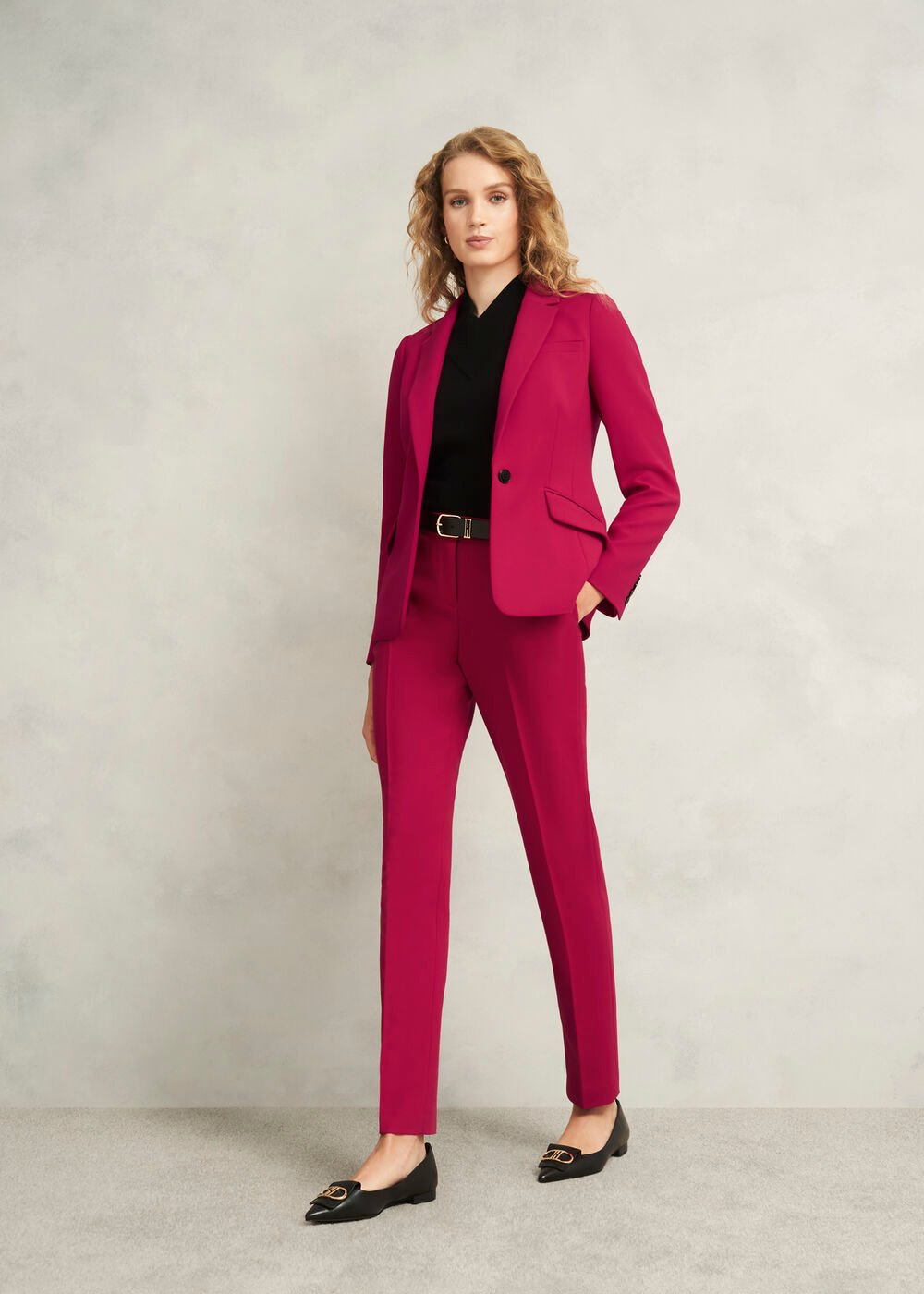 Petite Suki Jacket, Hot Magenta, hi-res