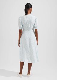 Helen Dress, Blue Ivory, hi-res