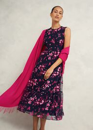 Matilda Scarf, Zinnia Pink, hi-res