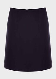 Stevie A Line Skirt, Navy, hi-res