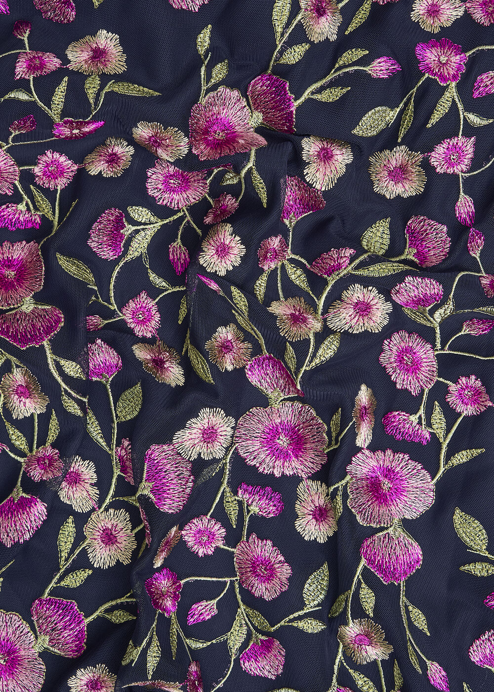 Tia Embroidered Dress, Midnight Multi, hi-res