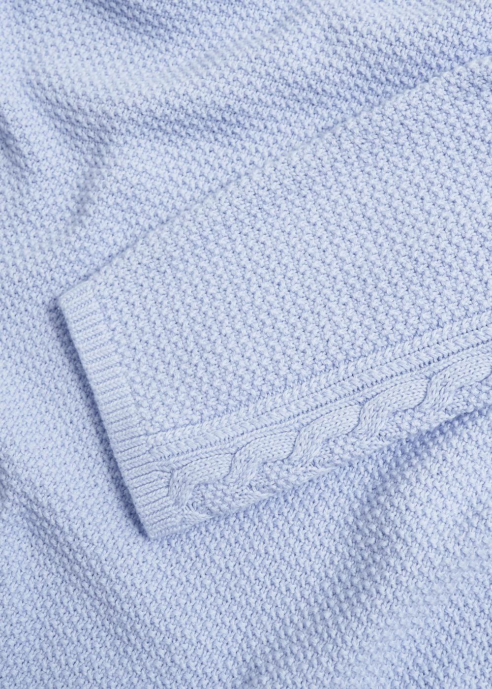 Camilla Cotton Sweater, Muscari Blue, hi-res