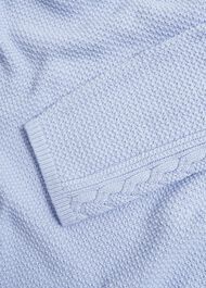 Camilla Cotton Sweater, Muscari Blue, hi-res