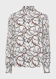 Cassandra Blouse, Ivory Multi, hi-res