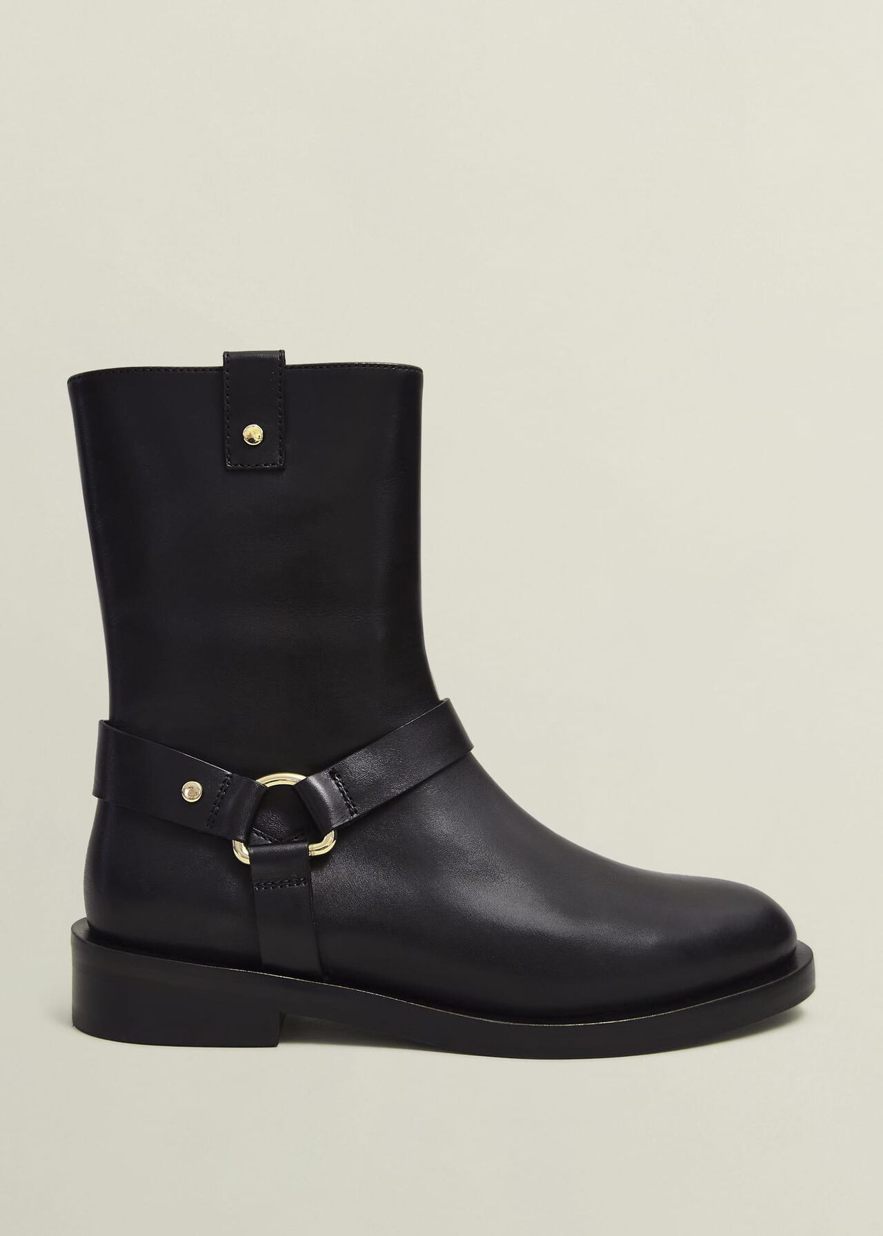 Effie Biker Boots, Black, hi-res