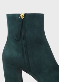 Lyra Ankle Boots, Forest Green, hi-res