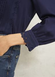 Cici Blouse, True Navy, hi-res