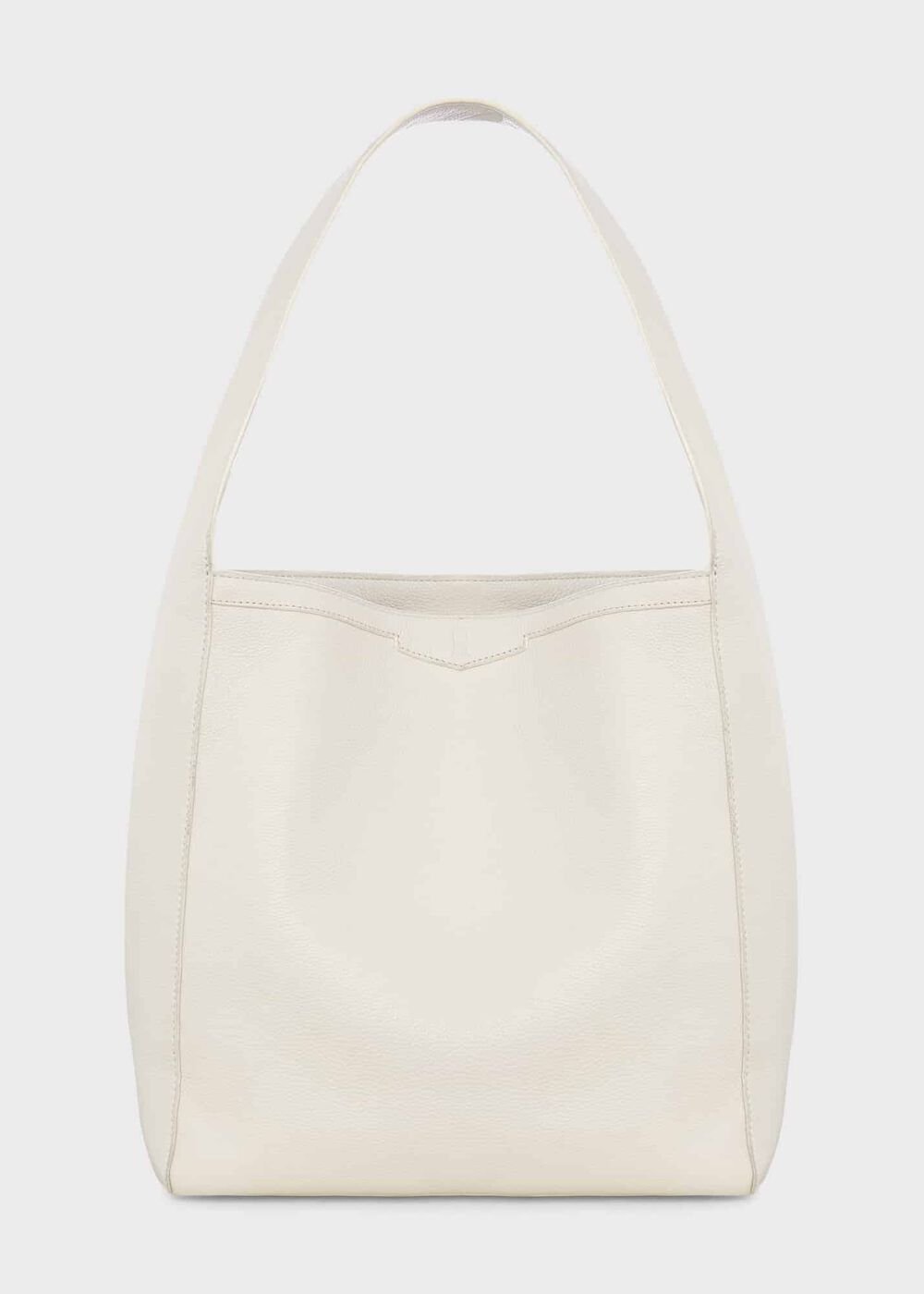 Filey Hobo Bag, White, hi-res