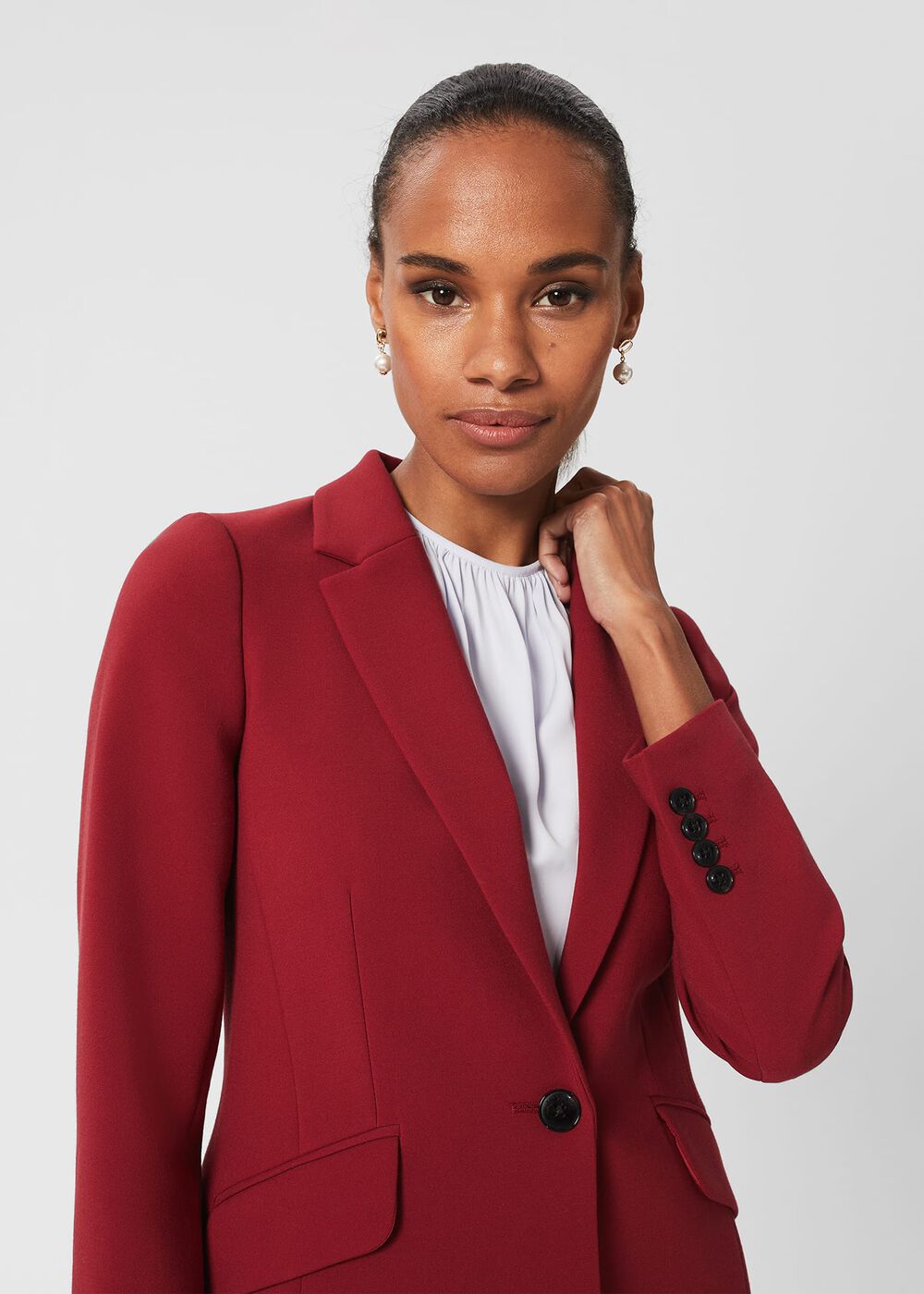 Suki Jacket, Rhubarb Red, hi-res