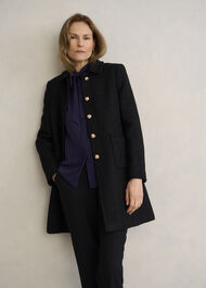 Gabrielle Blouse, Midnight Purple, hi-res