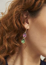 Indira Earrings, Pink Multi, hi-res